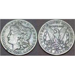 1891-CC Morgan Dollar