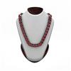 Image 1 : Ruby 24.48 ctw Round Necklace 14kt W/Y Gold