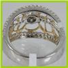 Image 3 : Genuine  0.79 ctw Diamond Ring 18KT 2 TONE