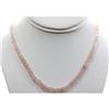 Image 1 : Rose Quartz 81.98 ctw Necklace