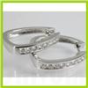 Image 3 : Genuine  1.07 ctw Diamond Earring 18KT White Gold