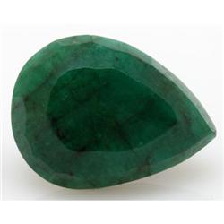 Natural Emerald Beryl Pear Cut Gemstone 41.56ctw approximate