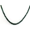 Image 3 : Natural Emerald Necklace 40.89ctw with brass clasp