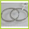 Image 2 : Genuine  2.41 ctw Diamond Earring 18KT White  Gold