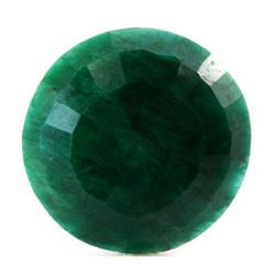 Natural Round Shape 160.8 ctw Emerald Beryl Gemstone 1 Round CutOpaque Green