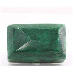 Natural Emerald Shape 183.52 ctw Emerald Beryl Gemstone 1 Emerald Cut Opaque Green