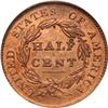 Image 3 : 1828 Half Cent C-3 R1 PCGS MS64RD