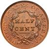 Image 3 : Half Cents  1831  B-1-B NGC PR66 RB