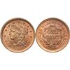 Image 1 : Large Cents  1853 N-25 R1 PCGS MS64 Red