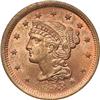 Image 2 : Large Cents  1853 N-25 R1 PCGS MS64 Red