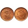 Image 1 : Large Cents 1856 N-2 R1 PCGS MS65 Red