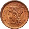 Image 2 : Large Cents 1856 N-2 R1 PCGS MS65 Red