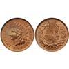 Image 1 : Small Cents 1869/69 PCGS MS65 RB