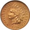 Image 2 : Small Cents 1876 PCGS MS64. Red