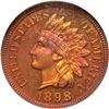 Image 2 : Small Cents 1898 NGC PR66 RB
