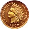Image 2 : Small Cents 1900 PCGS PR66 Red