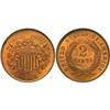 Image 1 : Two-Cent Pieces 1865 NGC MS66 Red