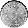 Image 3 : Nickels 1883 Shield. NGC MS67
