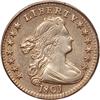 Image 2 : Half Dimes 1801 V-1. PCGS AU58