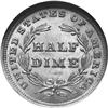 Image 3 : Half Dimes 1838 Norm Stars ND NGC MS67