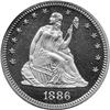 Image 2 : Quarter Dollars 1886 PCGS PR66