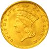 Image 2 : Gold Dollars 1889 PCGS MS67
