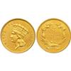 Image 1 : Three-Dollar Gold 1854-O AU50