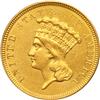 Image 2 : Three-Dollar Gold 1854-O AU50