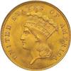Image 2 : Three-Dollar Gold 1859 PCGS MS65