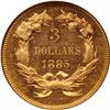 Image 3 : Three-Dollar Gold 1885 PCGS MS63