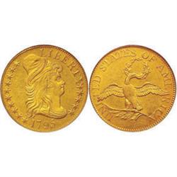 Half Eagles 1795 B1-A SE PCGS MS62
