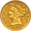 Image 2 : Half Eagles 1854-O PCGS AU58