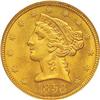 Image 2 : Half Eagles 1858 PCGS MS64