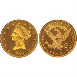 Eagles 1873 Closed 3 PCGS PR64