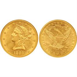 Eagles 1895-O NGC MS61