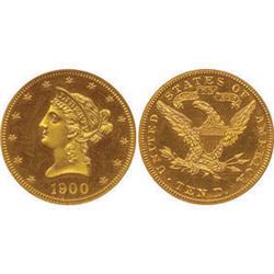 Eagles 1900 PCGS PR64 Cameo