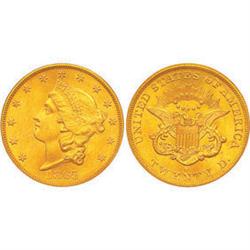 Double Eagles 1865-S PCGS MS64