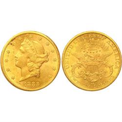 Double Eagles 1883-CC MS60