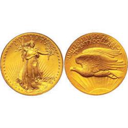 Double Eagles 1907 HighRelief PCGS MS64