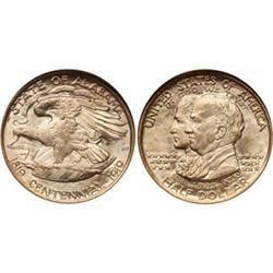 Commem Silver 1921 Alabama. NGC MS66