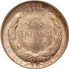 Image 2 : Commem Silver 1920 Maine Mint State 66