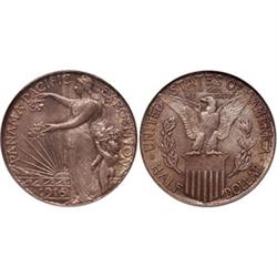 Commem Silver 1915-S Pan-Pac PCGS MS66