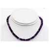 Image 2 : Amethyst beads 70.0 ctw Necklace