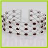 Image 2 : Genuine Vintage Design  24.85 ctw Ruby Bracelet  14K White or Yellow Gold