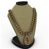 Image 1 : Genuine 38.50 ctw Citrine Necklace 18kt White or Yellow Gold approx. 38.5g