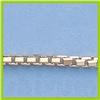 Image 2 : Genuine 16" 14kt Italian Gold-Yellow 2.1mm, 8 Sided Box Chain Gauge:40, 11.2gr