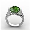 Image 1 : Genuine 5.34 ctw Tourmaline Ring 10kt White or Yellow Gold
