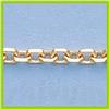 Image 2 : Genuine 16" 14kt Italian Gold-Yellow or White 3.0mm, D/C  Boston Chain Gauge:080, 10gr