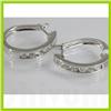 Image 2 : Genuine  1.05 ctw Diamond Earring 18KT White  Gold