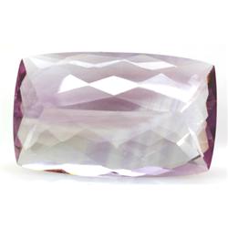 Natural Pink Amethyst Checkered Emerald Cut 107.75ctw approximate